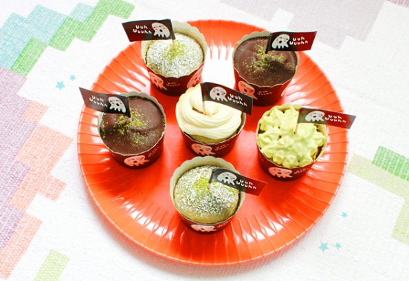 Rezept Vegane Matcha-Cupcakes
